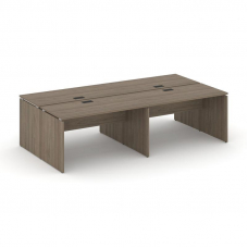 Style Project Рабочая станция 2-х сторон. SN-D.DRS-032 Вяз Благородный/Черная Заглушка 2360*1232*750