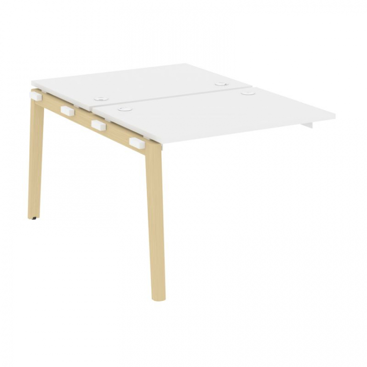 Onix Wood Наборный эл. раб. станции OW.2.NRS-1.7 Белый Бриллиант/Дуб Светлый/Металл Белый 980*1475*7