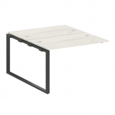 Metal System Проходной элемент рабочей станции на О-образном м/к БО.ПРС-СП-2.2 Дуб Наварра/Металл Ан