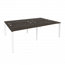 Onix Рабочая станция на П-образном м/к O.MP-D.RS-4.2.8 Дуб Мали/Металл Белый 2360*1635*750