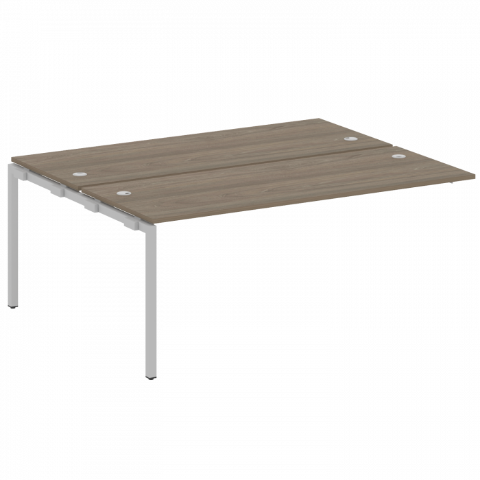 Metal System Quattro Проходной элемент рабочей станции на П-образном м/к 40БП.ПРС-СП-2.5 Вяз Благоро