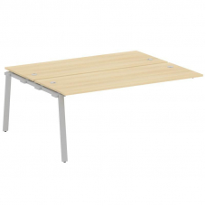 Metal System Проходной элемент рабочей станции на А-образном м/к БА.ПРС-СП-2.5 Акация Лорка/Металл С