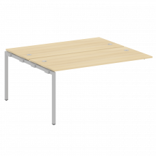 Metal System Quattro Проходной элемент рабочей станции на П-образном м/к 40БП.ПРС-СП-2.4 Акация Лорк