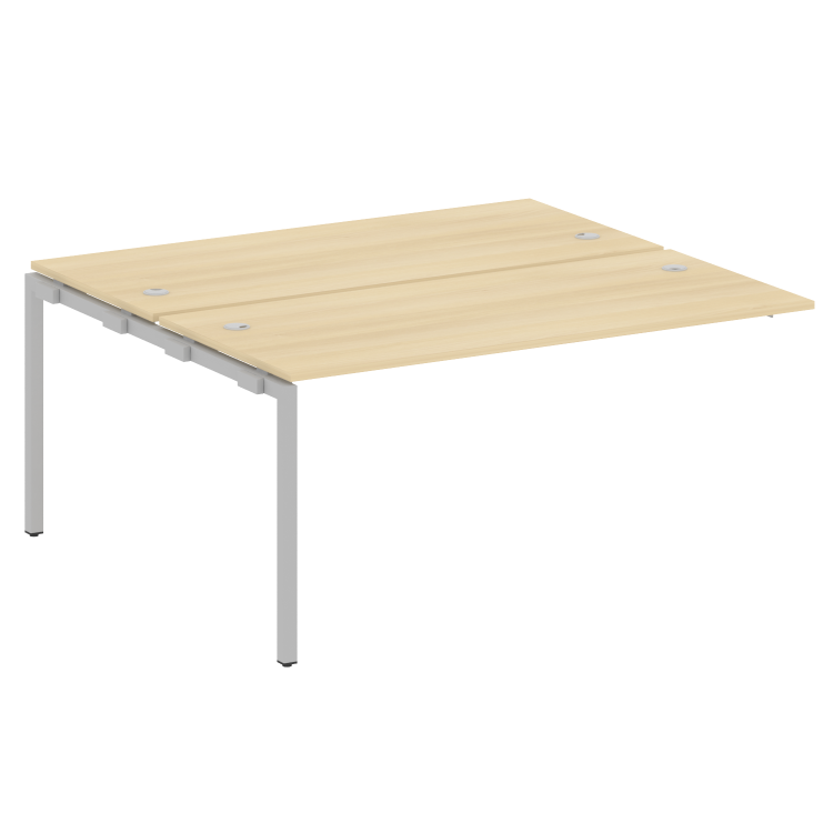 Metal System Quattro Проходной элемент рабочей станции на П-образном м/к 40БП.ПРС-СП-2.4 Акация Лорк