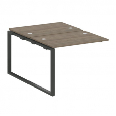 Metal System Проходной элемент рабочей станции на О-образном м/к БО.ПРС-СП-2.1 Вяз Благородный/Метал