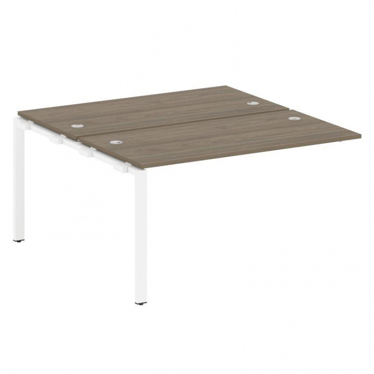 Metal System Проходной элемент рабочей станции на П-образном м/к БП.ПРС-СП-2.3 Вяз Благородный/Метал