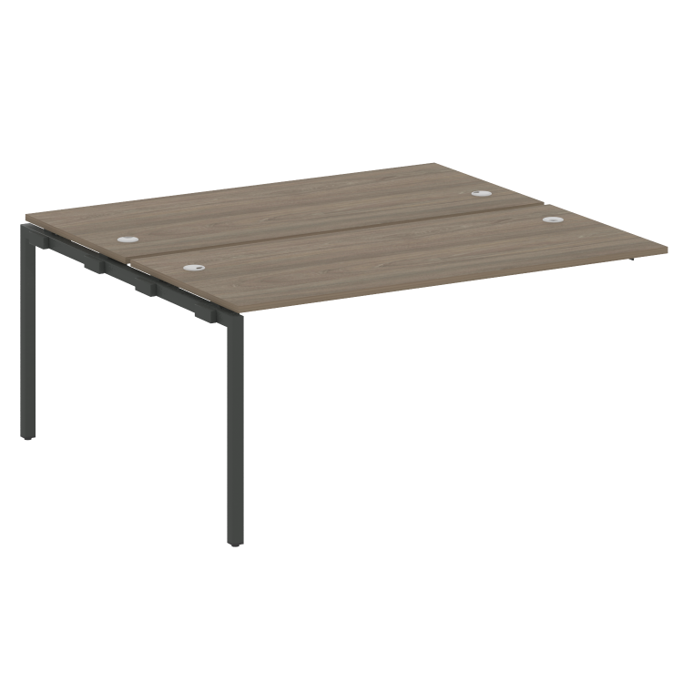 Metal System Quattro Проходной элемент рабочей станции на П-образном м/к 40БП.ПРС-СП-2.4 Вяз Благоро