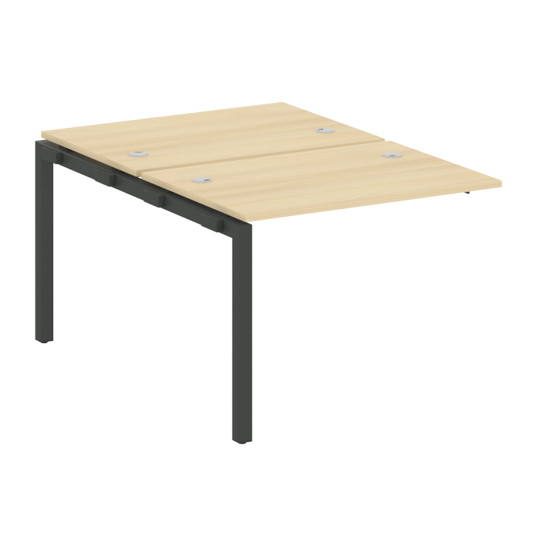 Metal System Quattro Проходной элемент рабочей станции на П-образном м/к 50БП.ПРС-СП-2.1 Акация Лорк