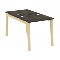 Onix Wood Рабочая станция OW.D.RS-2.0.7 Дуб Мали/Дуб Светлый/Металл Белый 780*1475*750