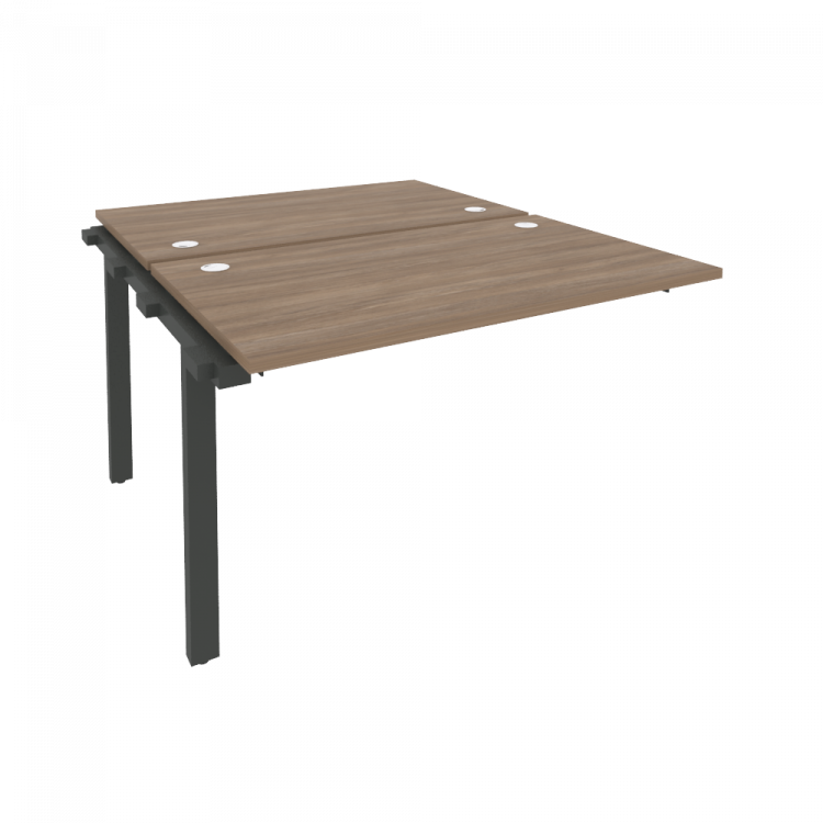 Onix Наборный элемент рабочей станции на м/к O.M-2.NRS-2.7 Дуб Аризона/Металл Антрацит 1180*1475*750