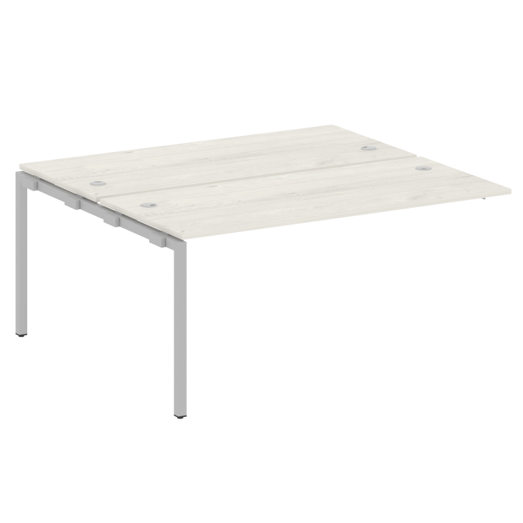 Metal System Quattro Проходной элемент рабочей станции на П-образном м/к 40БП.ПРС-СП-2.4 Дуб Наварра