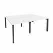 Onix Рабочая станция на П-образном м/к O.MP-D.RS-4.1.8 Белый Бриллиант/Металл Антрацит 1960*1635*750