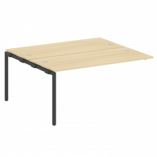 Metal System Quattro Проходной элемент рабочей станции на П-образном м/к 40БП.ПРС-СП-2.4 Акация Лорк