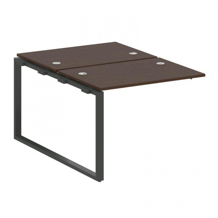 Metal System Проходной элемент рабочей станции на О-образном м/к БО.ПРС-СП-2.1 Венге Цаво/Металл Ант