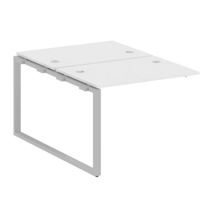 Метал Систем Проходной элемент рабочей станции на О-образном м/к БО.ПРС-СП-2.1 Белый/Металл Серый 10