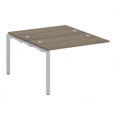 Metal System Проходной элемент рабочей станции на П-образном м/к БП.ПРС-СП-2.2 Вяз Благородный/Метал