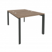 Onix Рабочая станция на П-образном м/к O.MP-D.RS-2.1.7 Дуб Аризона/Металл Антрацит 980*1475*750