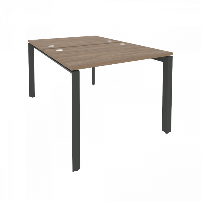 Onix Рабочая станция на П-образном м/к O.MP-D.RS-2.1.7 Дуб Аризона/Металл Антрацит 980*1475*750