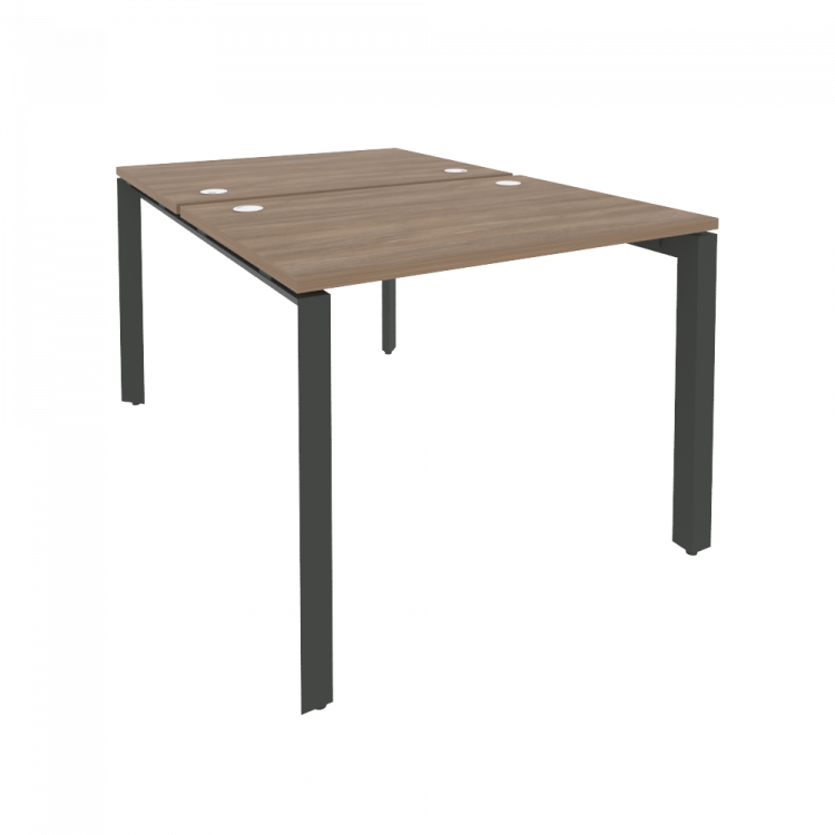 Onix Рабочая станция на П-образном м/к O.MP-D.RS-2.1.7 Дуб Аризона/Металл Антрацит 980*1475*750