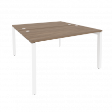 Onix Рабочая станция на П-образном м/к O.MP-D.RS-2.3.7 Дуб Аризона/Металл Белый 1380*1475*750