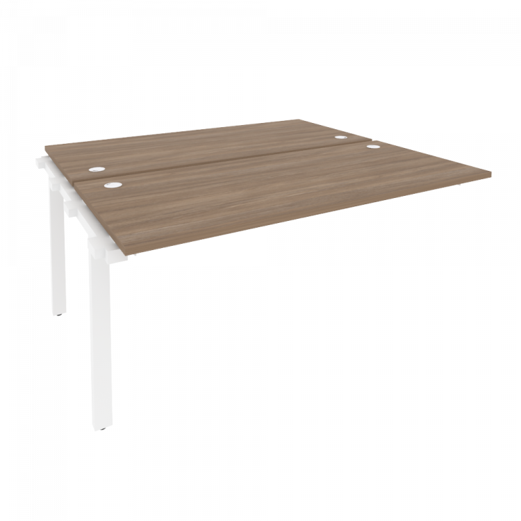 Onix Наборный элемент рабочей станции на м/к O.M-2.NRS-4.7 Дуб Аризона/Металл Белый 1580*1475*750