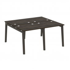 Onix Wood Рабочая станция OW.D.RS-4.0.7 Дуб Мали/Дуб Темный/Металл Антрацит 1560*1475*750