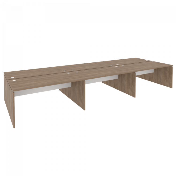 Onix Рабочая станция O.D.RS-6.4.8 Дуб Аризона/Белый Бриллиант 4740*1635*750