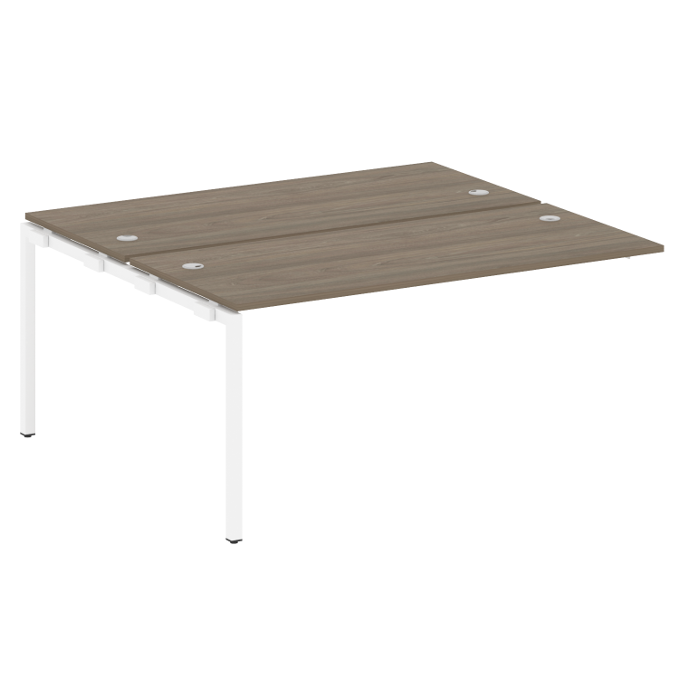 Metal System Quattro Проходной элемент рабочей станции на П-образном м/к 40БП.ПРС-СП-2.4 Вяз Благоро