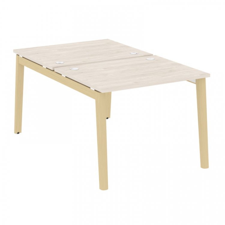 Onix Wood Рабочая станция OW.D.RS-2.1.8 Денвер Светлый/Дуб Светлый/Металл Белый 980*1635*750