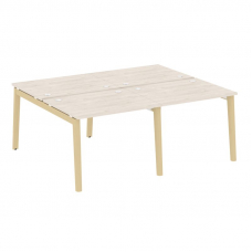 Onix Wood Рабочая станция OW.D.RS-4.1.8 Денвер Светлый/Дуб Светлый/Металл Белый 1960*1635*750