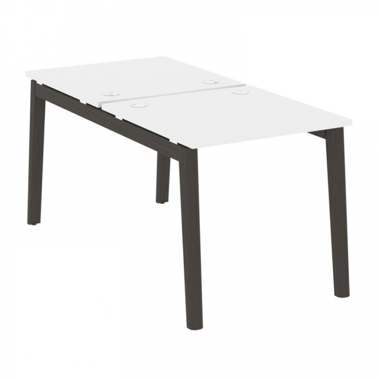 Onix Wood Рабочая станция OW.D.RS-2.0.8 Белый Бриллиант/Дуб Темный/Металл Антрацит 780*1635*750