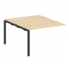 Metal System Проходной элемент рабочей станции на П-образном м/к БП.ПРС-СП-2.2 Акация Лорка/Металл А