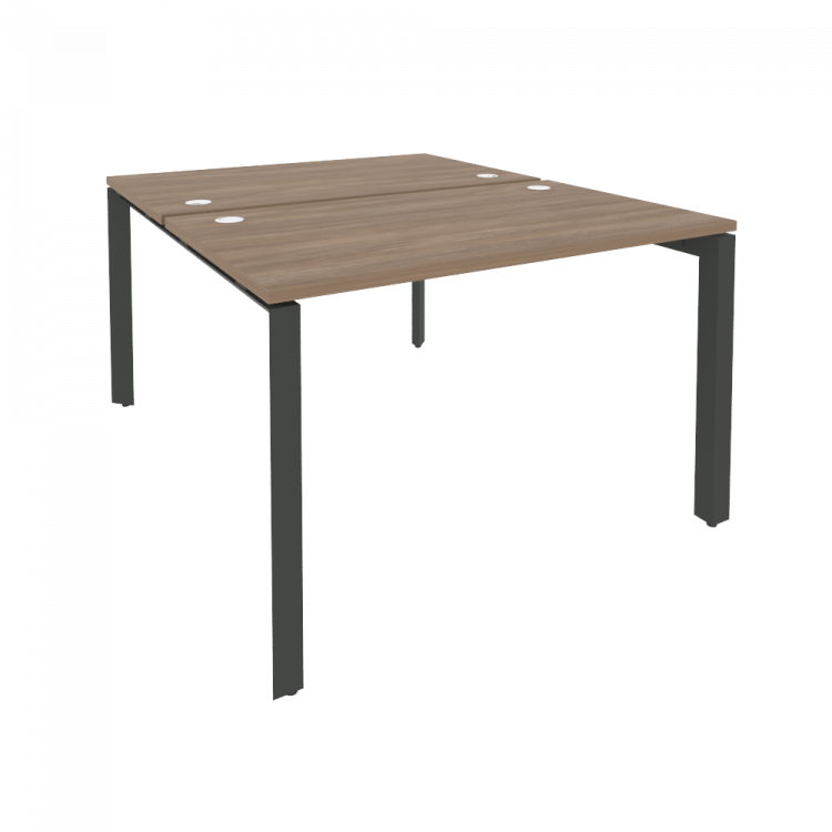 Onix Рабочая станция на П-образном м/к O.MP-D.RS-2.2.7 Дуб Аризона/Металл Антрацит 1180*1475*750