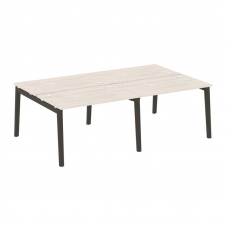 Onix Wood Рабочая станция OW.D.RS-4.2.7 Денвер Светлый/Дуб Темный/Металл Антрацит 2360*1475*750