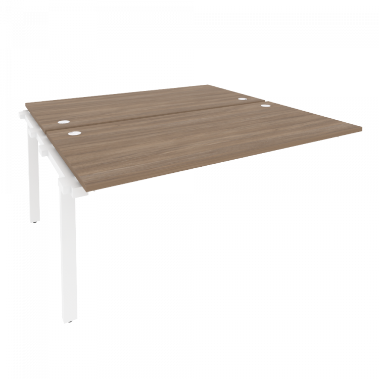 Onix Наборный элемент рабочей станции на м/к O.M-2.NRS-4.8 Дуб Аризона/Металл Белый 1580*1635*750