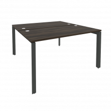 Onix Рабочая станция на П-образном м/к O.MP-D.RS-2.3.7 Дуб Мали/Металл Антрацит 1380*1475*750