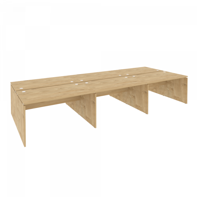 Onix Рабочая станция O.D.RS-6.3.8 Тиквуд Светлый 4140*1635*750