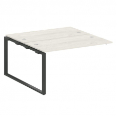 Metal System Проходной элемент рабочей станции на О-образном м/к БО.ПРС-СП-2.3 Дуб Наварра/Металл Ан