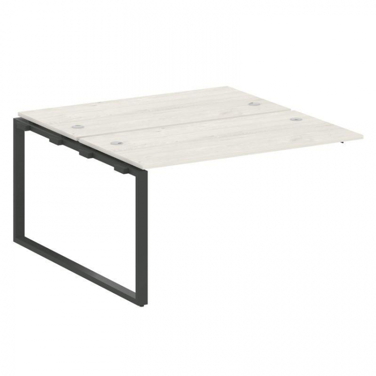 Metal System Проходной элемент рабочей станции на О-образном м/к БО.ПРС-СП-2.3 Дуб Наварра/Металл Ан