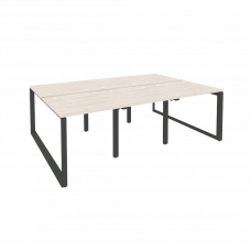 Onix Рабочая станция на О-образном м/к O.MO-D.RS-6.0.8 Денвер Светлый/Металл Антрацит 2340*1635*750