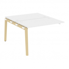 Onix Wood Наборный эл. раб. станции OW.2.NRS-2.7 Белый Бриллиант/Дуб Светлый/Металл Белый 1180*1475*