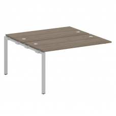 Metal System Проходной элемент рабочей станции на П-образном м/к БП.ПРС-СП-2.3 Вяз Благородный/Метал