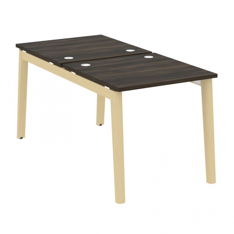 Onix Wood Рабочая станция OW.D.RS-2.0.8 Дуб Мали/Дуб Светлый/Металл Белый 780*1635*750