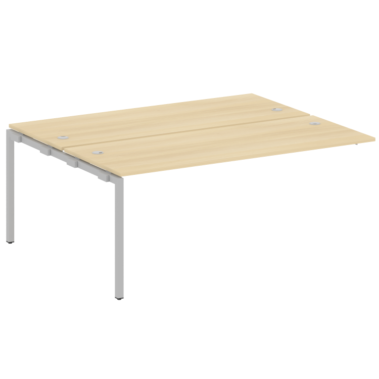 Metal System Quattro Проходной элемент рабочей станции на П-образном м/к 40БП.ПРС-СП-2.5 Акация Лорк