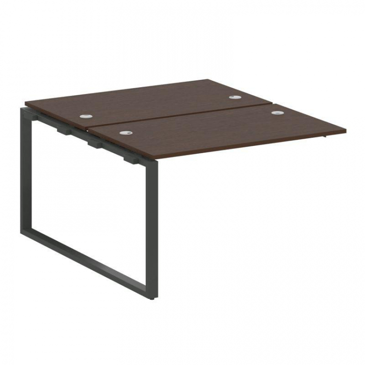 Metal System Проходной элемент рабочей станции на О-образном м/к БО.ПРС-СП-2.2 Венге Цаво/Металл Ант