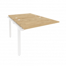 Onix Наборный элемент рабочей станции на м/к O.M-2.NRS-1.8 Тиквуд Светлый/Металл Белый 980*1635*750