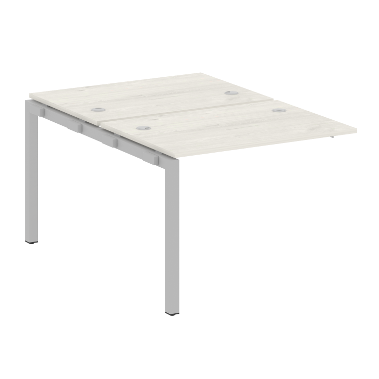 Metal System Quattro Проходной элемент рабочей станции на П-образном м/к 50БП.ПРС-СП-2.1 Дуб Наварра