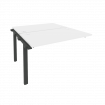 Onix Наборный элемент рабочей станции на м/к O.M-2.NRS-2.7 Белый Бриллиант/Металл Антрацит 1180*1475