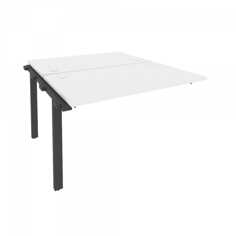 Onix Наборный элемент рабочей станции на м/к O.M-2.NRS-2.7 Белый Бриллиант/Металл Антрацит 1180*1475