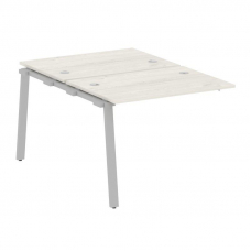 Metal System Проходной элемент рабочей станции на А-образном м/к БА.ПРС-СП-2.1 Дуб Наварра/Металл Се